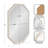 Farhiya Beveled Rectangle Bathroom Wall Mirror