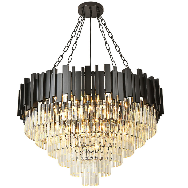Axana 17 - Light Chandelier, Black