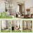 Large Decorative Floor Mirror, Full Length Cheval Standing Mirror For Bedroom Decor, Living Room-444243502-444243503