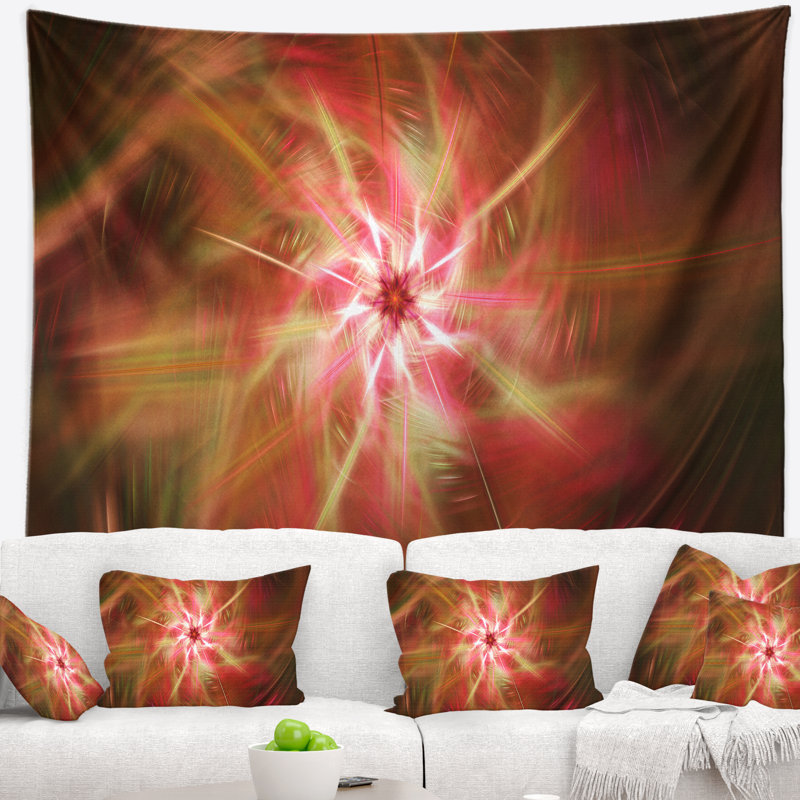 Tapisserie florale florale, H 68 po x l 80 po