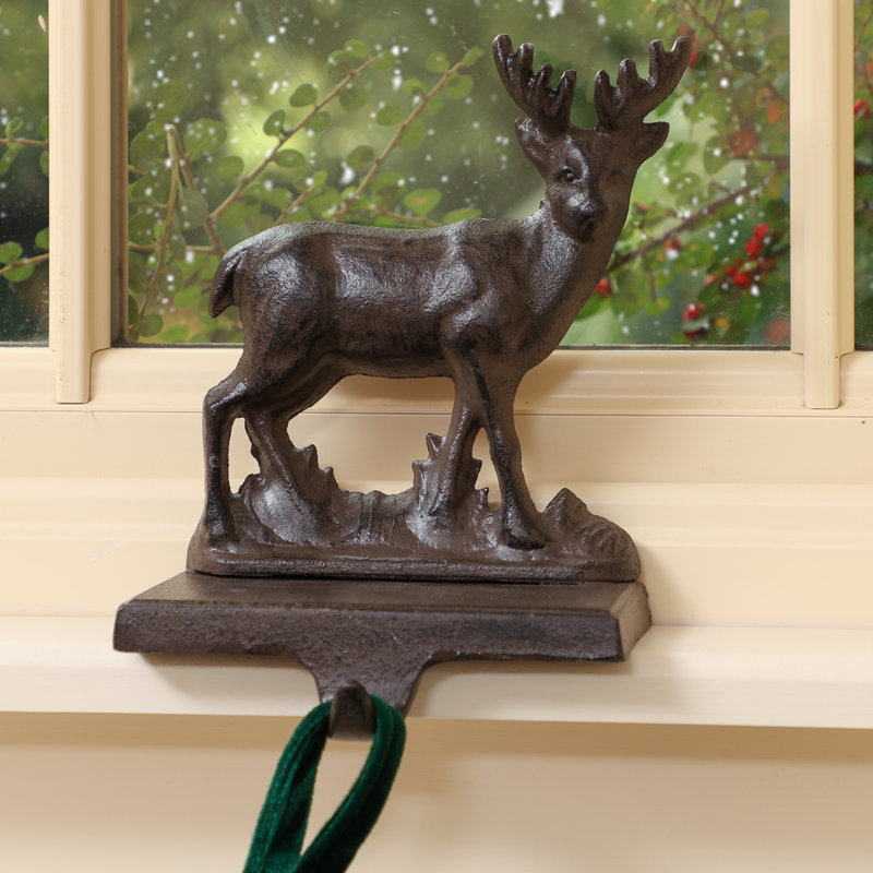 Standing Stag Stocking Holder