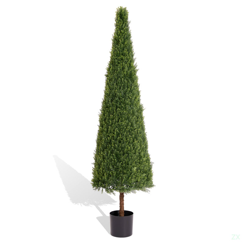 Décorations pour le salon intérieur arbre extérieur buis artificiel topiaire arbre en pot 1Pcs / ensemble