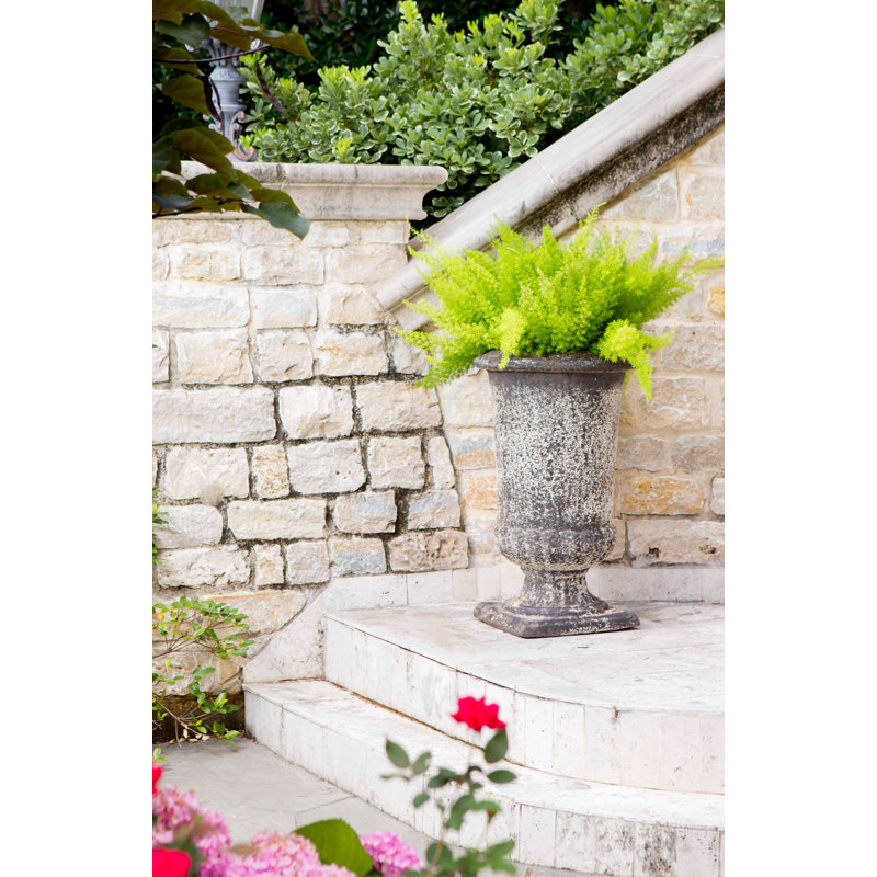 Grande urne 14 po - blanc baltique