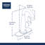 Veletto Single Hole Bathroom Faucet-860758548