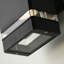 Outdoor Square Wall Light, Black GU10  Exterior Sconce, Waterproof Patio Porch Lamp 10 Inch/26cm