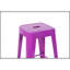 Tabouret à hauteur de comptoir 24 po, ensemble de 2 tabourets de bar en métal sans dossier, non empilable, amovible et facile à assembler, conception peu encombrante pour îlot de cuisine / bar / café / salle à manger (mauve)-619615430-619615432-619615435