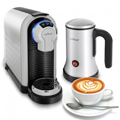 NutriChef Espresso Machine with Frother