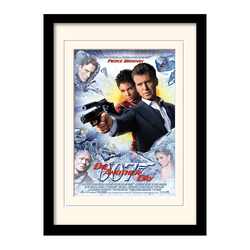 Die Another Day One Sheet by James Bond - Single Picture Frame Print