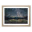 Mountain Star Reflection in Italy - Picture Frame Painting Print-56860284-56860285