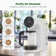Countertop Reverse Osmosis Water Filtration System Portable RO Water Filters Purifier with 5 Stage Filtration, 3:1 Pure to Drain, TDS Monitor, Faster Delivery Flow, Plug and Use