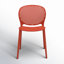 Chaise de salle à manger d'extérieur empilable-880267309