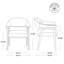 Chaise rembourrée Efren Daina Rosswell-117574249