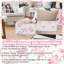 3 Pcs  Hydrangea Foldable Storage Baskets  Flower Laundry Basket With Handles Waterproof Storage Bins Fabric Shelf Baskets For Organizing Closet Clothes