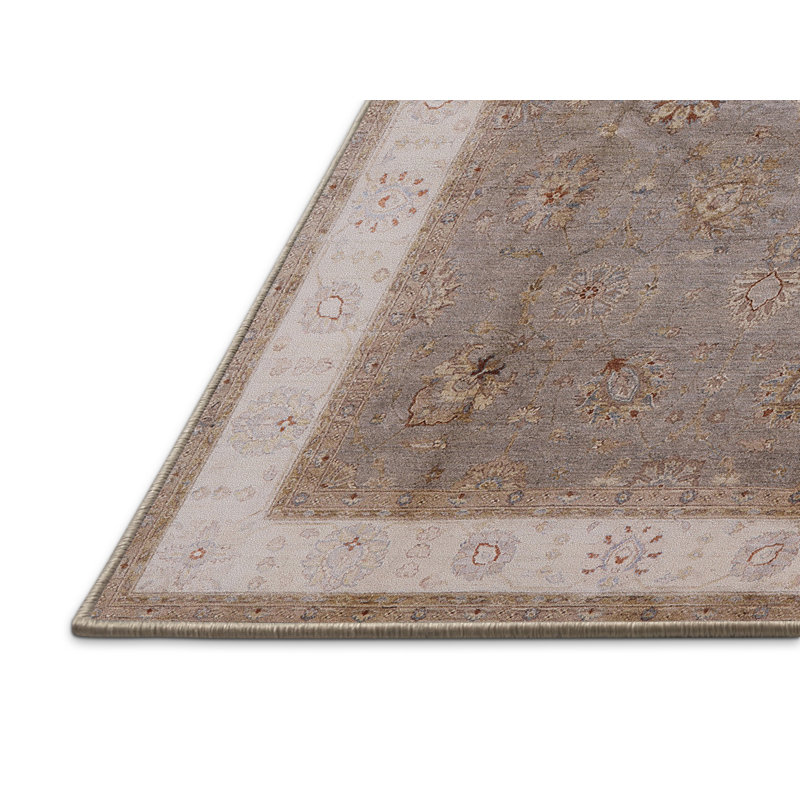 Tapis oriental bleu / brun Molti, Tapis de couloir 2 pi x 5 pi