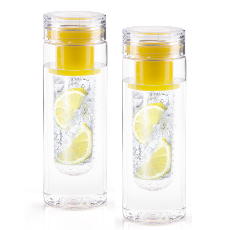 Bouteille d'eau en plastique 24 oz. Avec infuseur de fruits Tritan