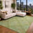 Machine Washable Indoor/Outdoor Chantille ACN2880 Plaid Rug-308707852-308707848