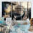 Rustic Port With A Fishing Boat IV " Rustic Port With A Fishing Boat IV " 3 - Pieces-1650874845-1650874840