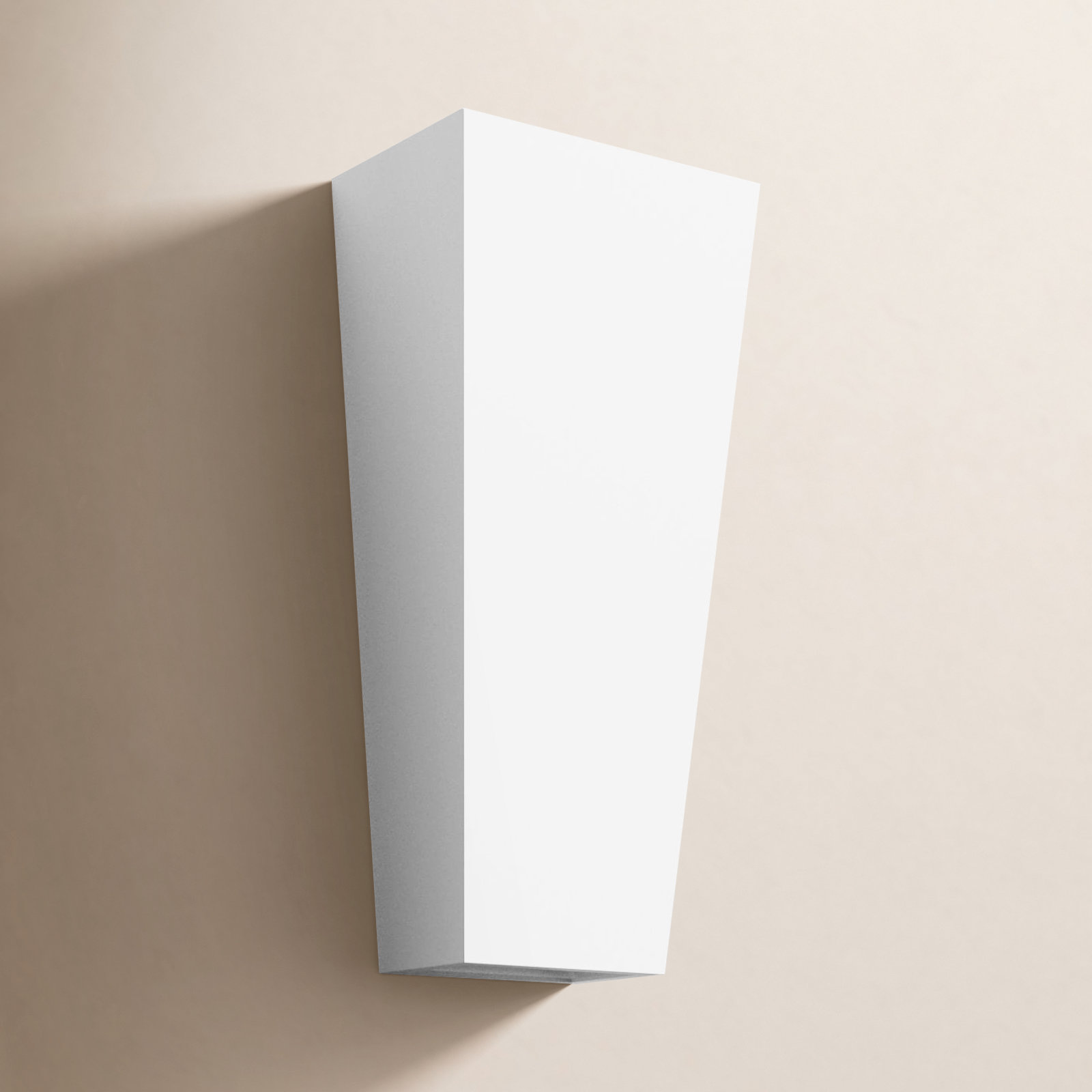 Doane 2 Light Outdoor Wall Light, 16.5" H x 7.25" W x 5" D, Textured White