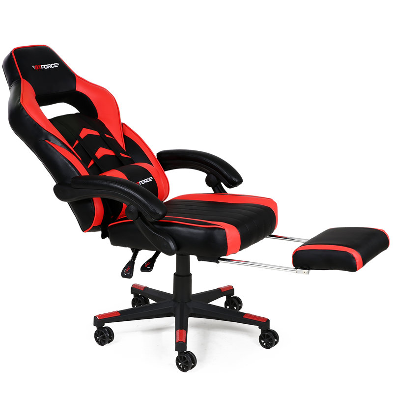 Fonseca Manufactured Wood Gaming Chair, Red