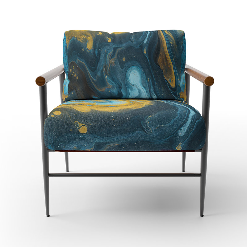 Curci - Fauteuil d'appoint Geode, Noir, noir, noir, noir