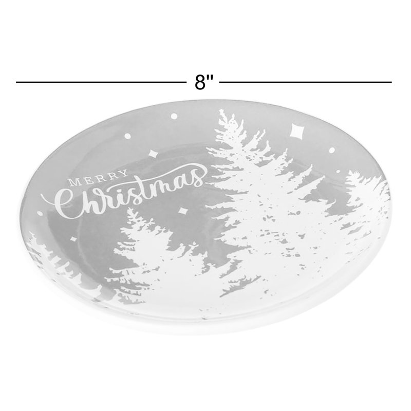Assiette plate 4 "Sussex Dolomite, ensemble de 4
