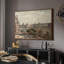 Paysage rétro - Toile tendue avec châssis encadré D-652228850-652228853
