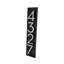 Floating Modern 3" Number Vertical Address Plaque (4 Digits)-435907216-435905979-435911494