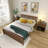  Rosenthal Solid Wood Slat Bed-1322242133-1314693154