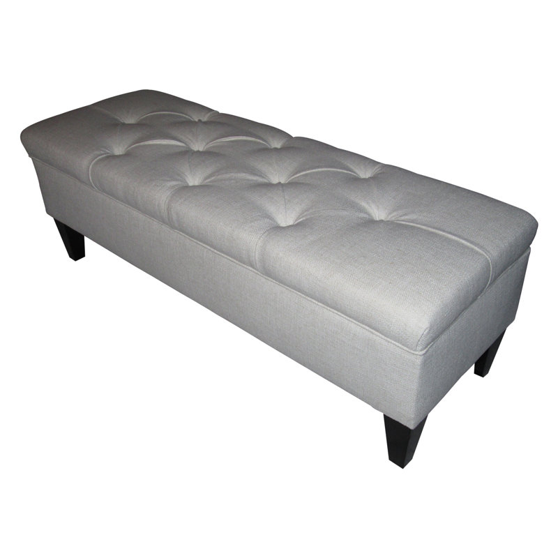 Banc de rangement rembourré Potrero
