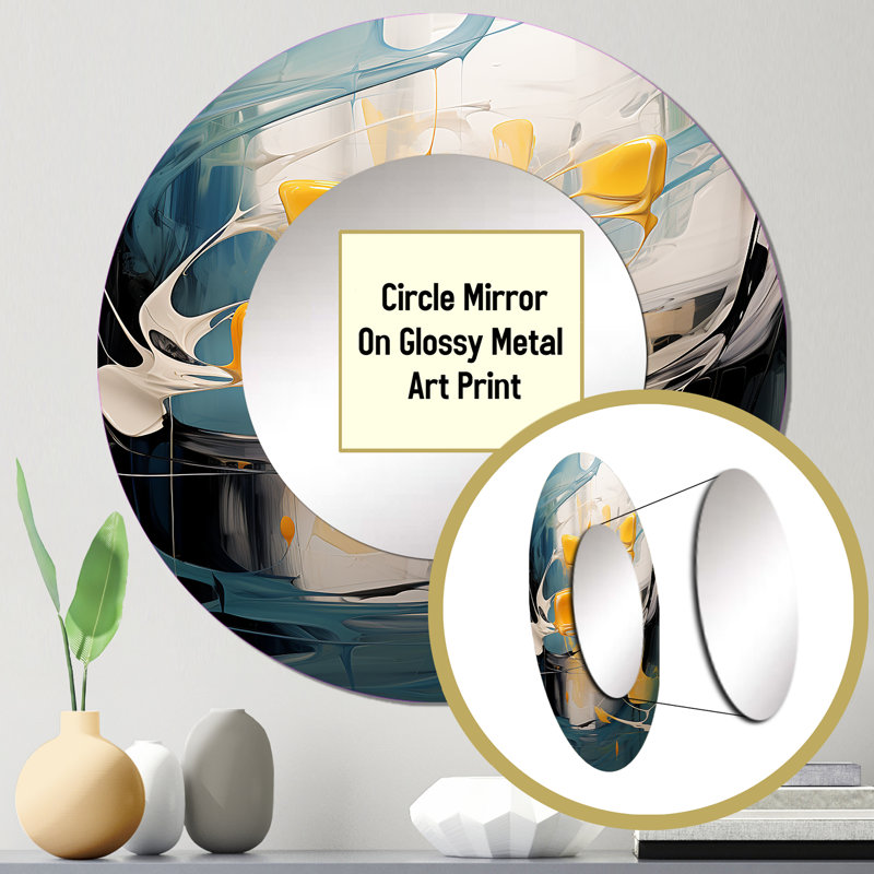 Ellionna Round Wall Mirror