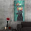  «Woman's Best Friend» par Heather Gauthier, art mural en métal, 24 po x 48 po