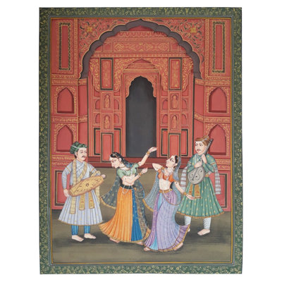 Celebrating Dance and Music | Oil Painting by Jagriti Sharma