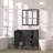 Bathroom Vanity with Sink (Black)