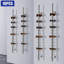 10-Pack Wall Mount Eyeglass Display Rack with Security Lock