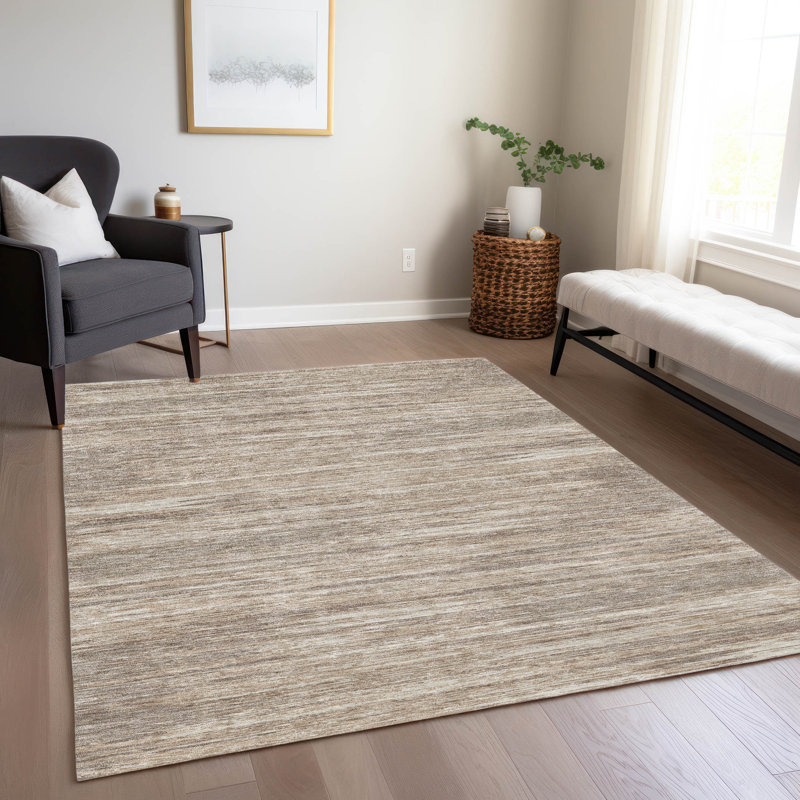 Tapis intérieur / extérieur Malek avec envers antidérapant, Rectangle 2 pi 6 po x 3 pi 10 po