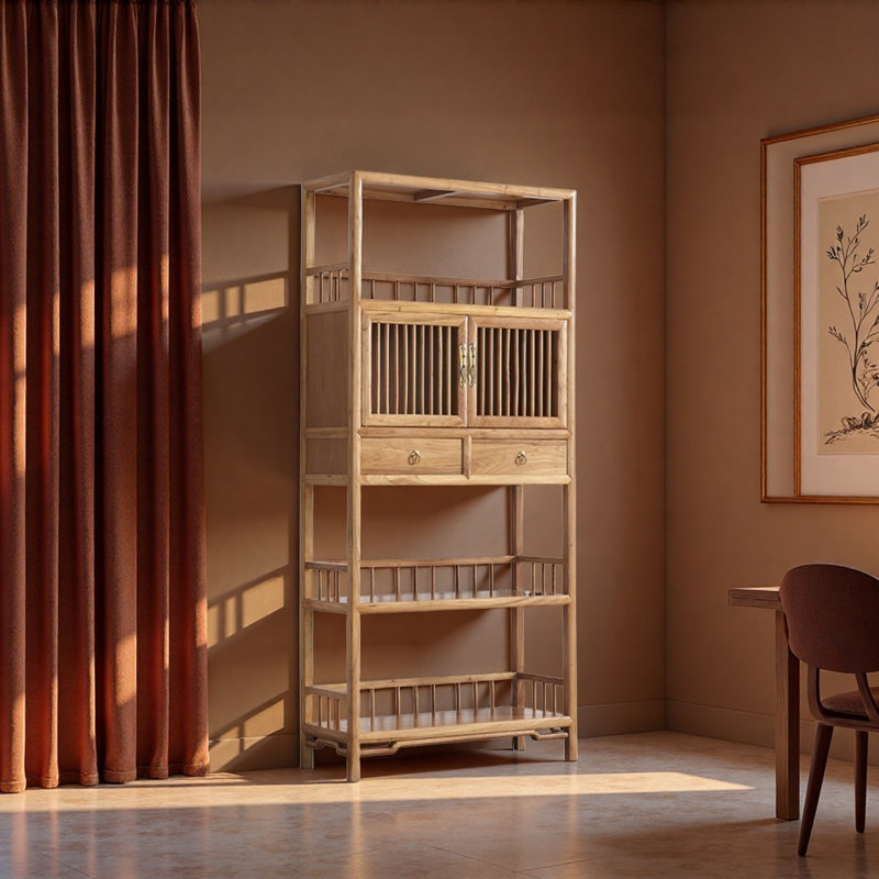 Nouvelle bibliothèque de style rétro chinois