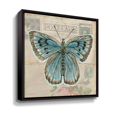 " Postcard Butterfly I " Painting