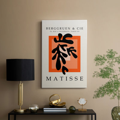 Matisse CCCXXVII Framed Print -Custom Wrapped Gallery Cavas