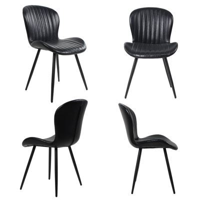 Leather Side Chairs Dining Chairs