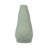 Decorative Stoneware Ceramic Vase with Sculptural Donut Shape and Boho Modern Design for Artistic Accent Styling and Contemporary Shelf or Tabletop Display-1862031865
