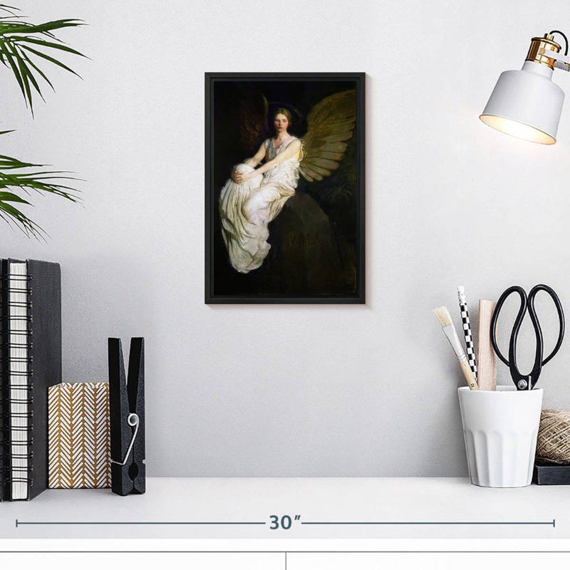 Stevenson Memorial 1903, 9 po x 13 po, Cadre flottant noir