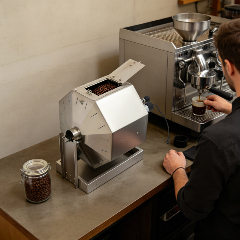 Automatic Coffee Roaster Machine