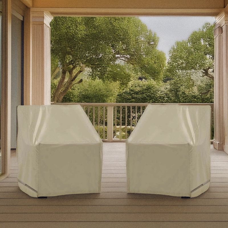Outdoor Patio Chair Cover, Classic Taupe