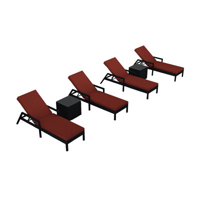 Obaid Outdoor Chaise Lounge
