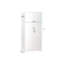Armoire de rangement en métal blanc crème de 71 po, avec 4 tablettes réglables et des portes en acier pivotantes, pour une armoire de garage avec des portes verrouillables-445227803