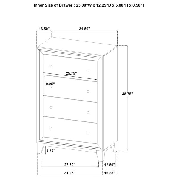 Dimensions du produit