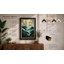 Layered Mountain Mist Japandi 1 Piece Single Picture Frame Wall Art-1874797218-1874797223
