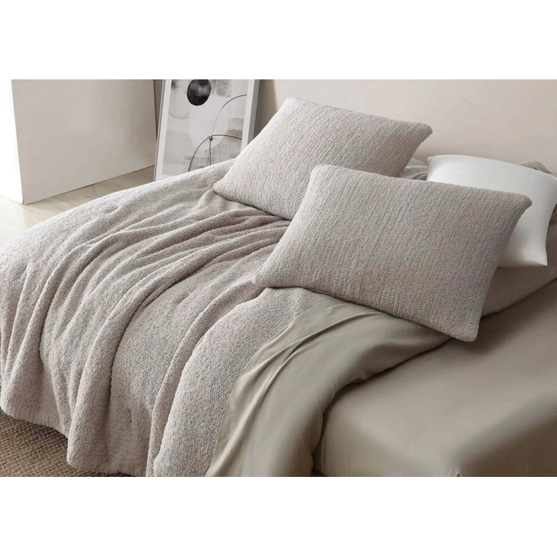 Snug Standard Comforter, Full Comforter, Taupe
