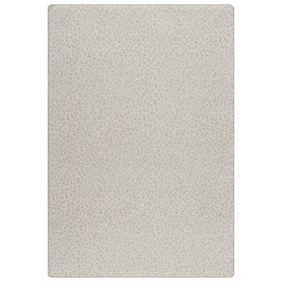 Imagine Wild Journey Snow Leopard Animal Print Area Rug