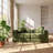 HF-73" W x 36.5" D x 32" H Corduroy Convertible Modular Sofa Bed-793821648